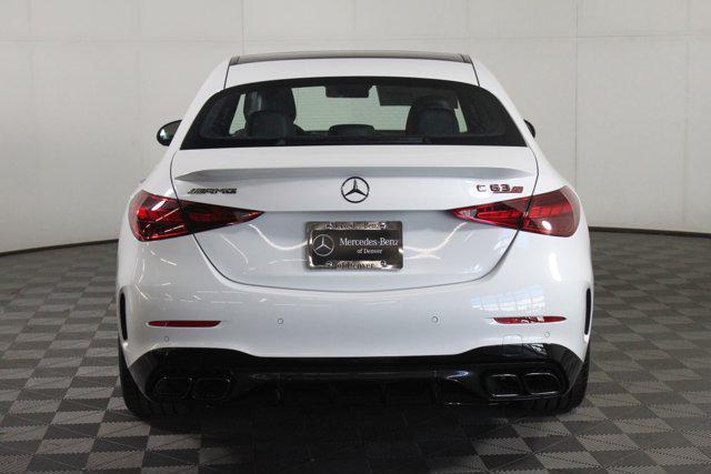 new 2024 Mercedes-Benz AMG C 63 car, priced at $106,619