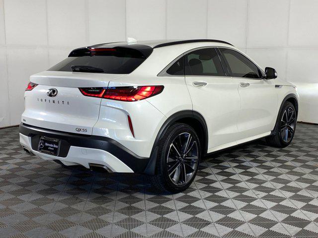 used 2022 INFINITI QX55 car, priced at $27,999