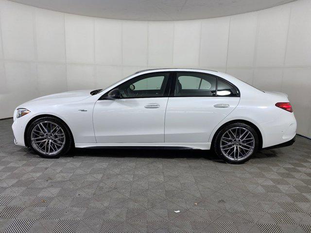 new 2025 Mercedes-Benz AMG C 43 car, priced at $75,220