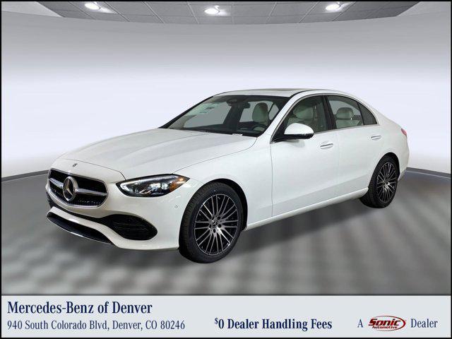 new 2025 Mercedes-Benz C-Class car, priced at $51,635