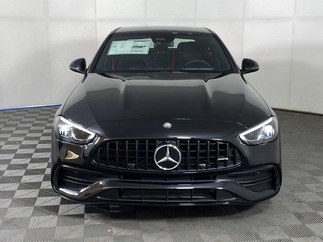 new 2025 Mercedes-Benz AMG C 43 car, priced at $70,550