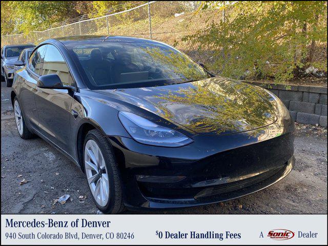 used 2022 Tesla Model 3 car, priced at $28,999