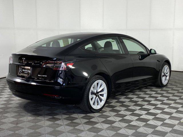 used 2022 Tesla Model 3 car, priced at $27,997