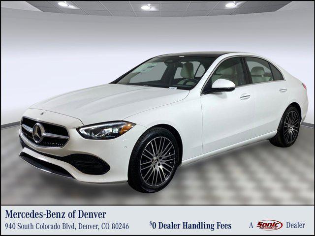 new 2025 Mercedes-Benz C-Class car, priced at $53,020