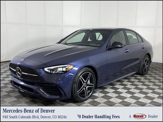 new 2025 Mercedes-Benz C-Class car, priced at $59,190