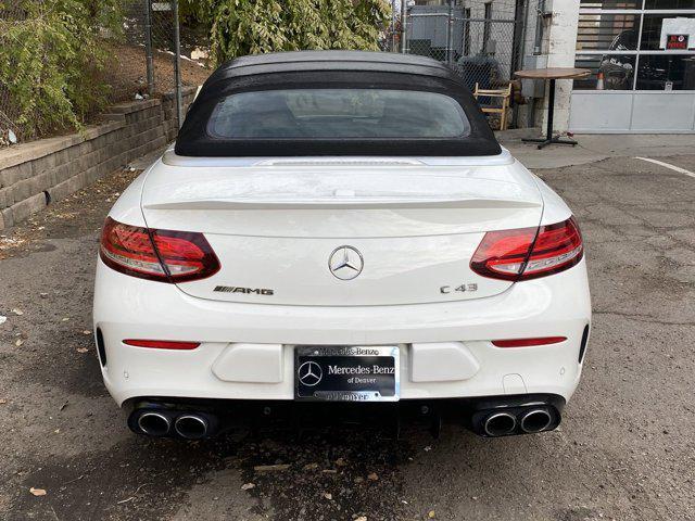 used 2019 Mercedes-Benz AMG C 43 car, priced at $41,996