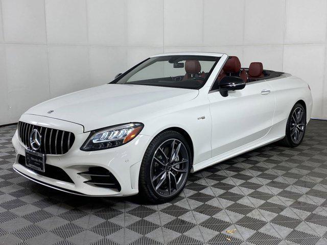 used 2019 Mercedes-Benz AMG C 43 car, priced at $41,996