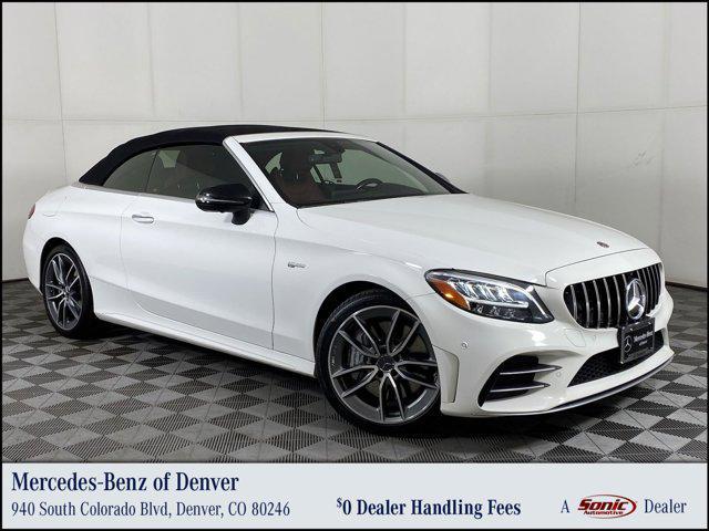 used 2019 Mercedes-Benz AMG C 43 car, priced at $41,996