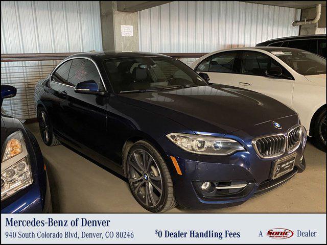 used 2016 BMW 228 car, priced at $18,999