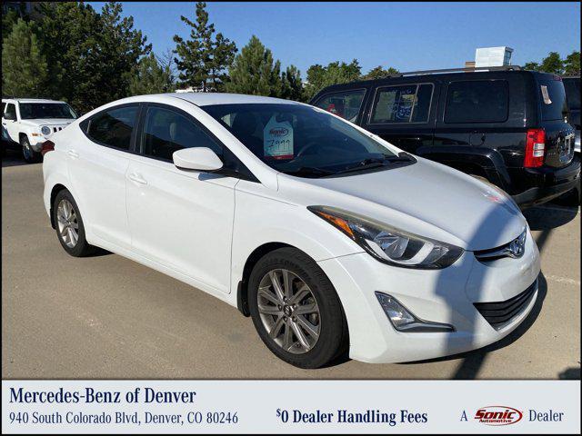 used 2015 Hyundai Elantra car, priced at $7,999
