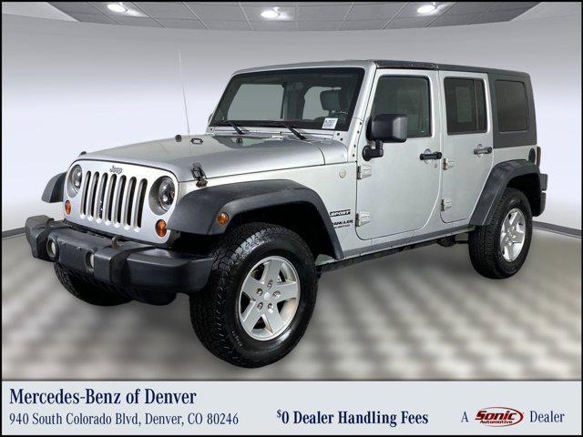 used 2010 Jeep Wrangler Unlimited car, priced at $12,999