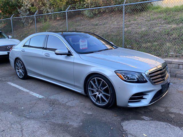 used 2020 Mercedes-Benz S-Class car, priced at $53,999