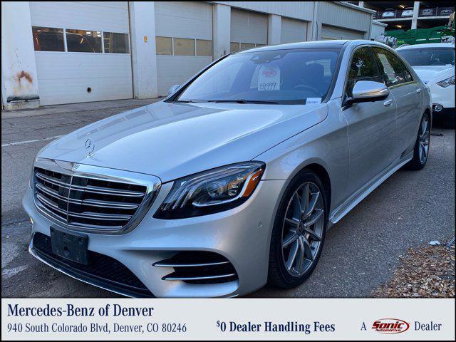 used 2020 Mercedes-Benz S-Class car, priced at $53,999