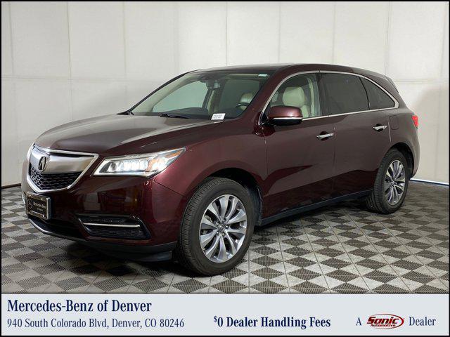 used 2015 Acura MDX car, priced at $10,999