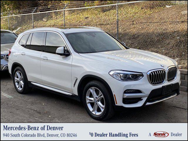 used 2020 BMW X3 car, priced at $27,499