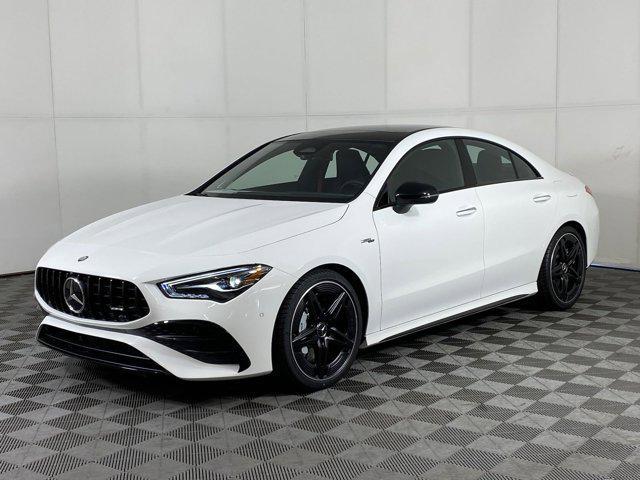 new 2025 Mercedes-Benz AMG CLA 35 car, priced at $60,914