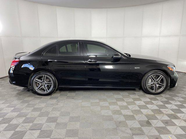 used 2021 Mercedes-Benz AMG C 43 car, priced at $35,998