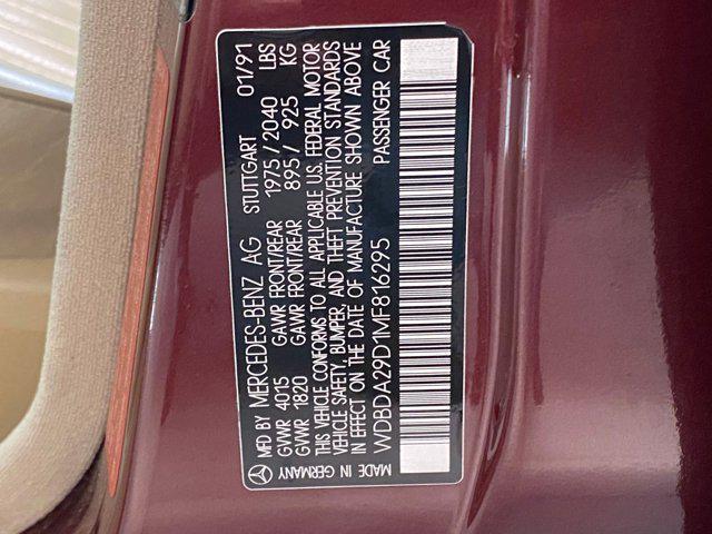 used 1991 Mercedes-Benz 190 car, priced at $9,498