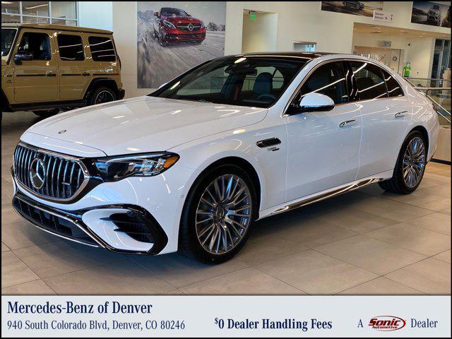 new 2026 Mercedes-Benz AMG E 53 car, priced at $93,220