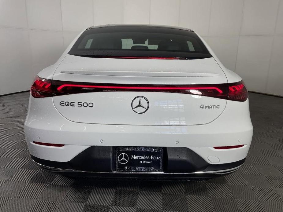 new 2024 Mercedes-Benz EQE 500 car, priced at $90,445
