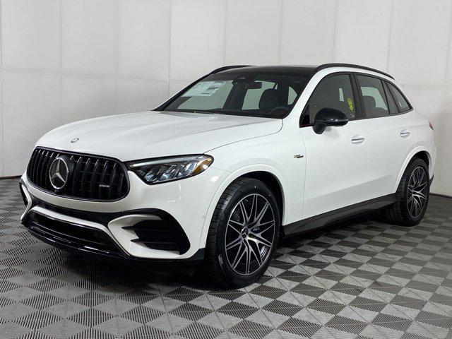 new 2025 Mercedes-Benz AMG GLC 43 car, priced at $72,129