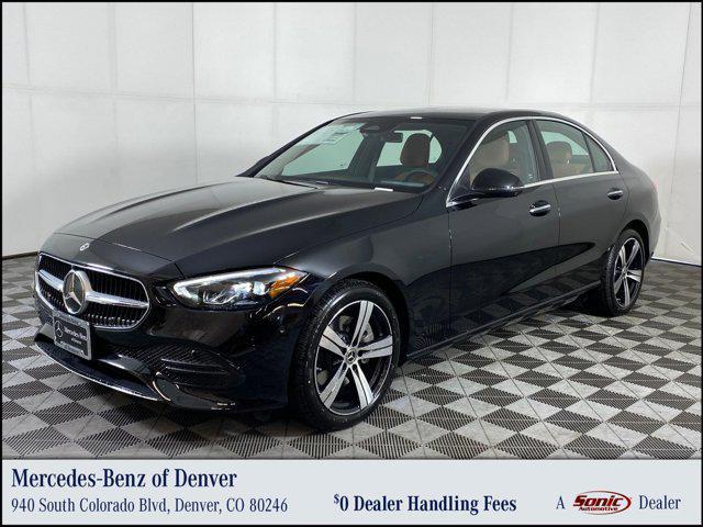 new 2025 Mercedes-Benz C-Class car, priced at $56,675