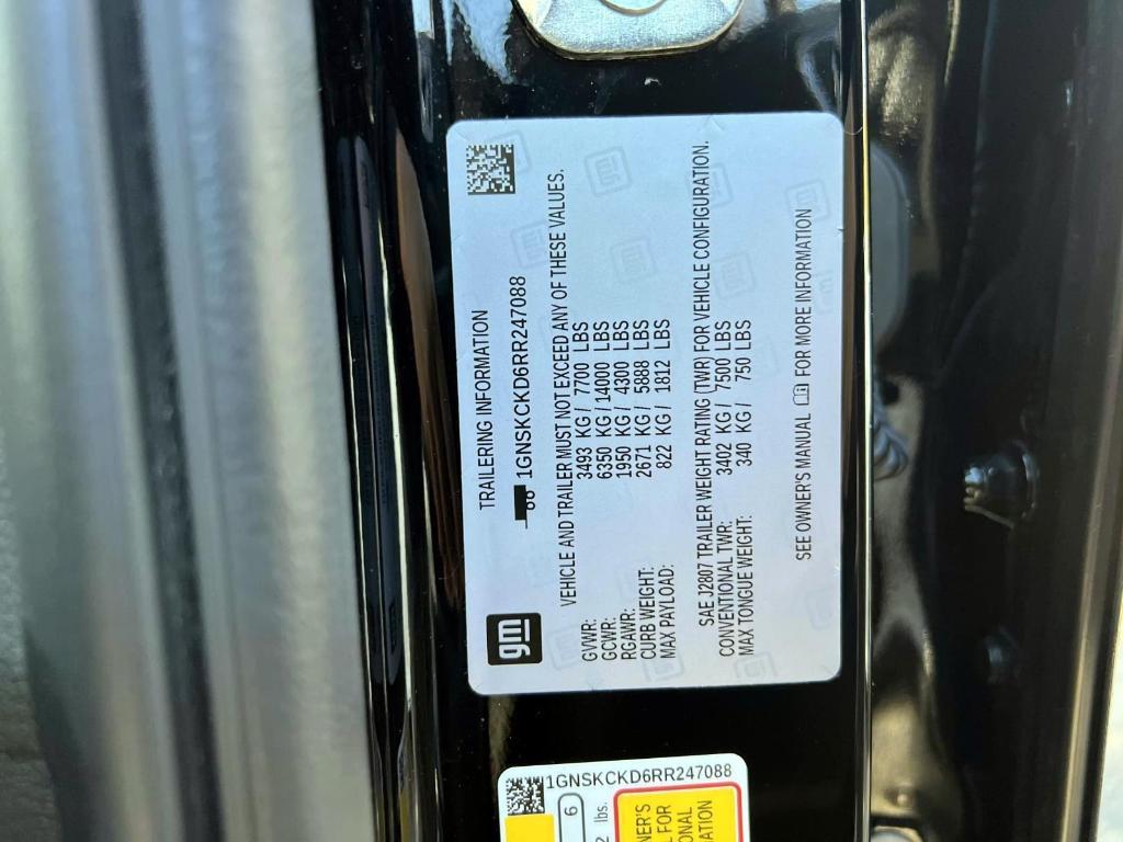 used 2024 Chevrolet Suburban car, priced at $47,907