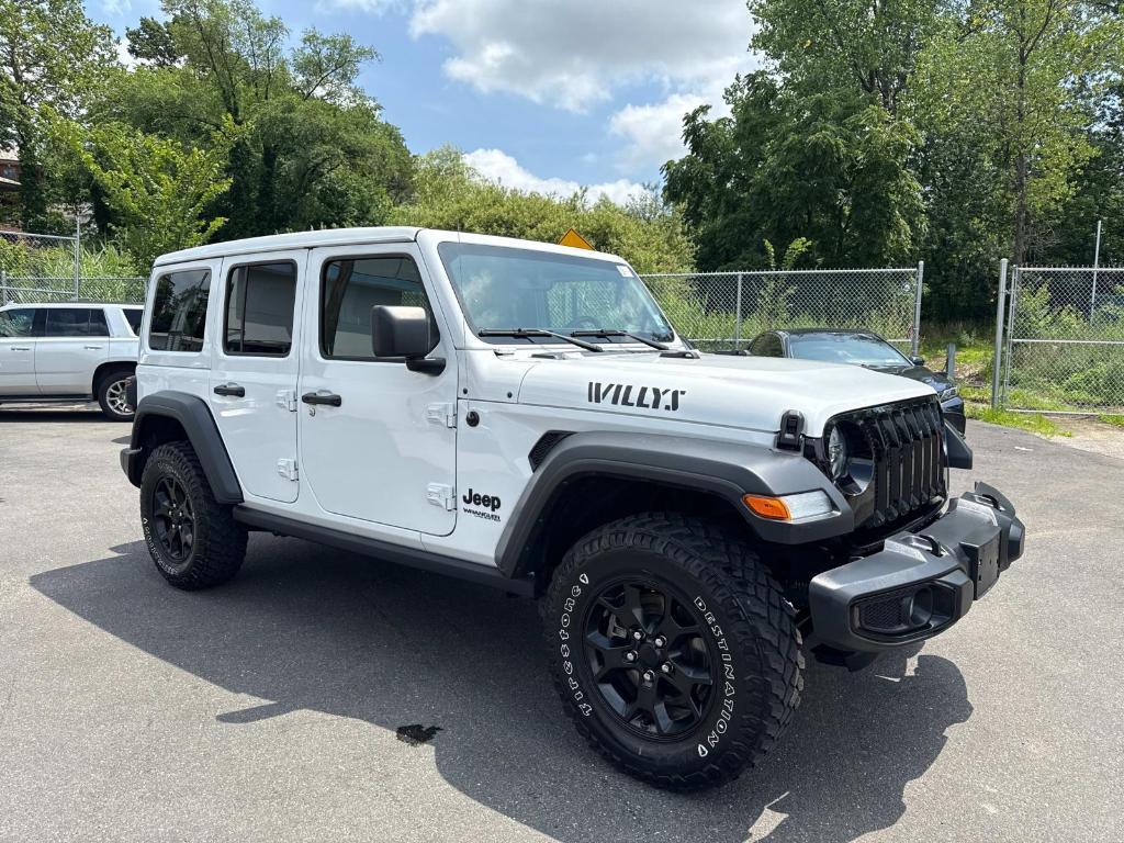 used 2022 Jeep Wrangler Unlimited car, priced at $33,995