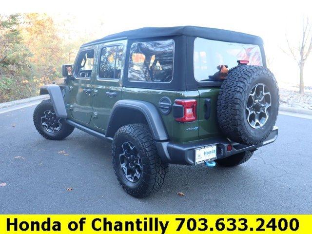 used 2022 Jeep Wrangler Unlimited 4xe car, priced at $35,721