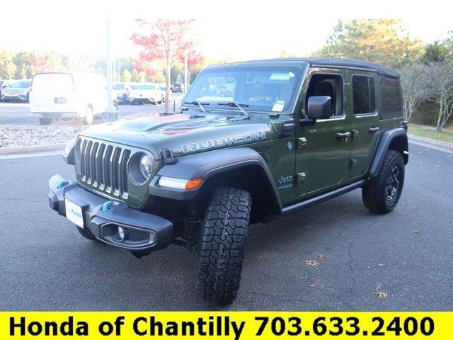 used 2022 Jeep Wrangler Unlimited 4xe car, priced at $35,721