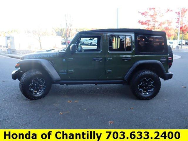 used 2022 Jeep Wrangler Unlimited 4xe car, priced at $35,721