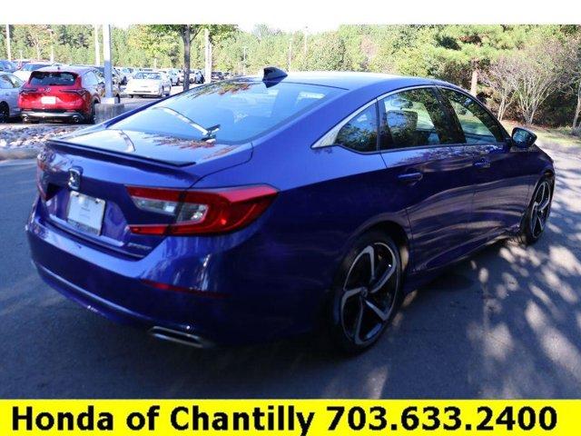 used 2021 Honda Accord car, priced at $19,250