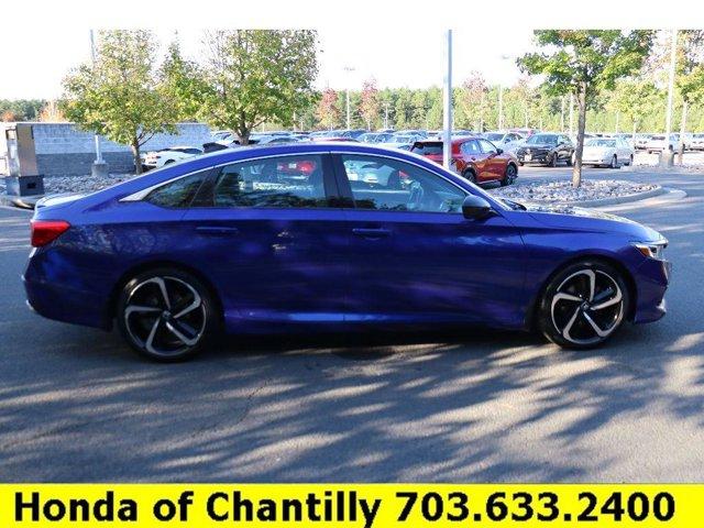 used 2021 Honda Accord car, priced at $19,250