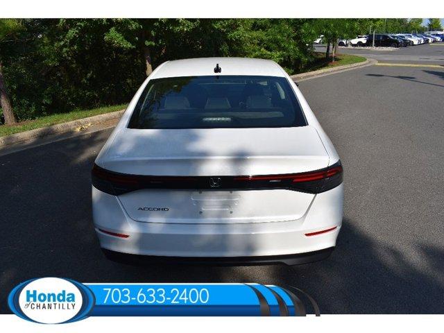 new 2025 Honda Accord car, priced at $32,165