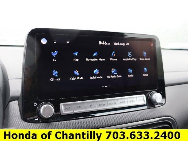used 2022 Hyundai Kona EV car, priced at $21,084