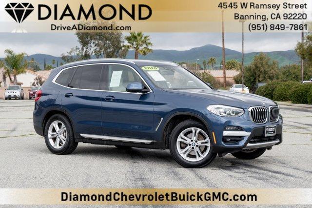 used 2020 BMW X3 car, priced at $21,390