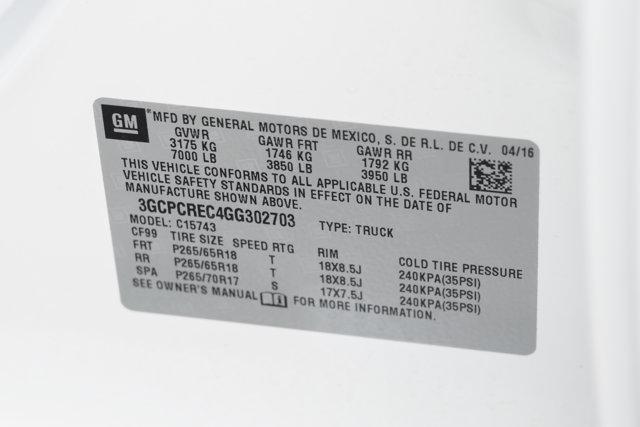 used 2016 Chevrolet Silverado 1500 car, priced at $23,988