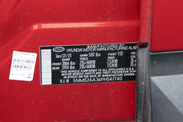used 2023 Hyundai Santa Fe car, priced at $20,588