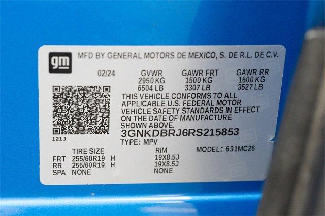 used 2024 Chevrolet Blazer EV car, priced at $29,288