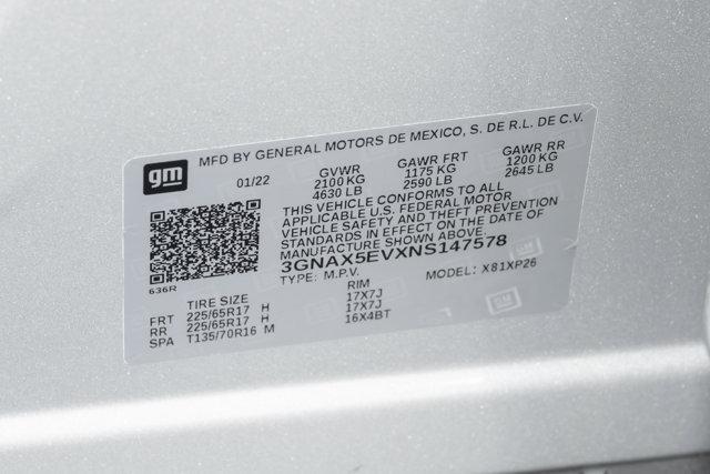 used 2022 Chevrolet Equinox car, priced at $19,988