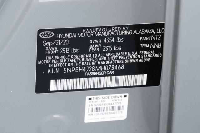 used 2021 Hyundai Sonata car, priced at $18,388