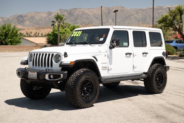used 2021 Jeep Wrangler Unlimited car, priced at $26,888
