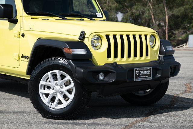 used 2023 Jeep Wrangler car, priced at $27,288