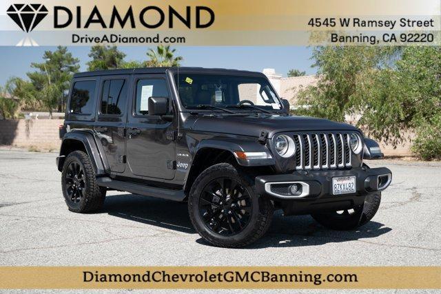 used 2021 Jeep Wrangler Unlimited 4xe car, priced at $31,788