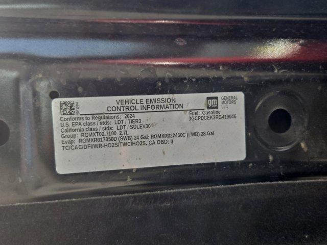 used 2024 Chevrolet Silverado 1500 car, priced at $37,958