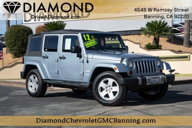 used 2012 Jeep Wrangler Unlimited car, priced at $16,888