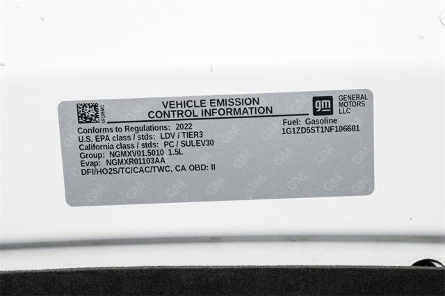 used 2022 Chevrolet Malibu car, priced at $16,788