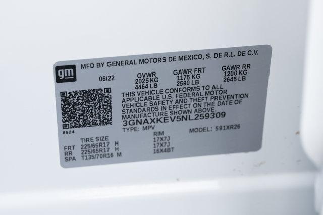 used 2022 Chevrolet Equinox car, priced at $16,588