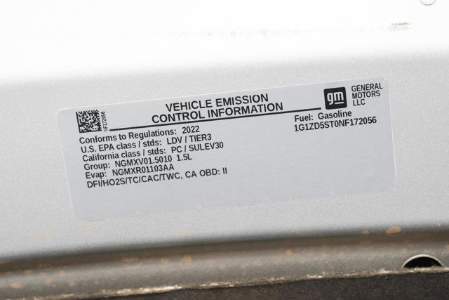 used 2022 Chevrolet Malibu car, priced at $17,388