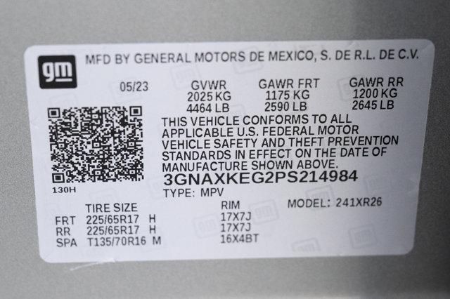 used 2023 Chevrolet Equinox car, priced at $18,888